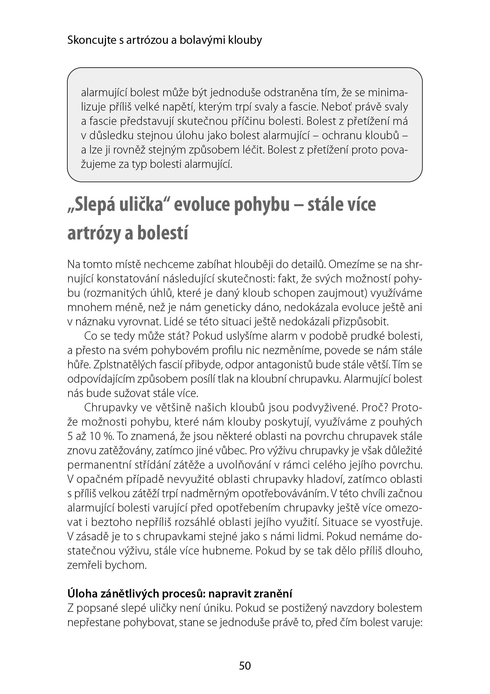 Skoncujte s artrózou