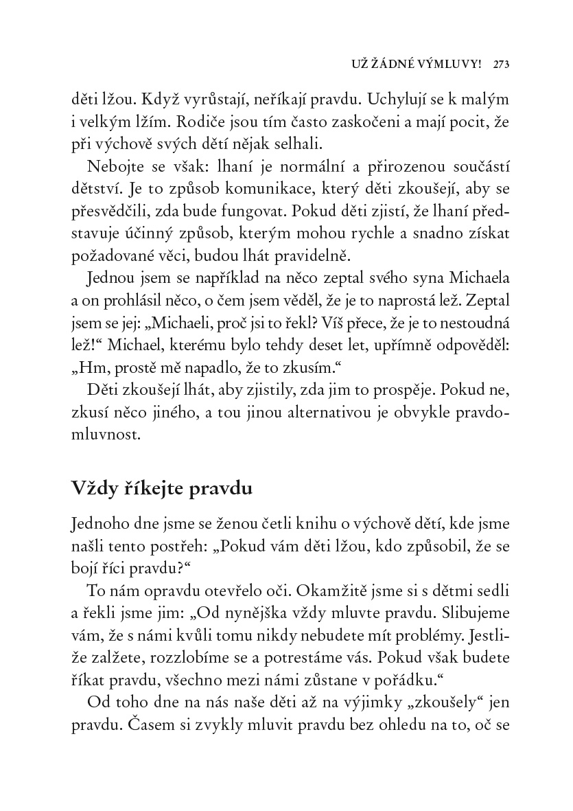 Už žádné výmluvy!