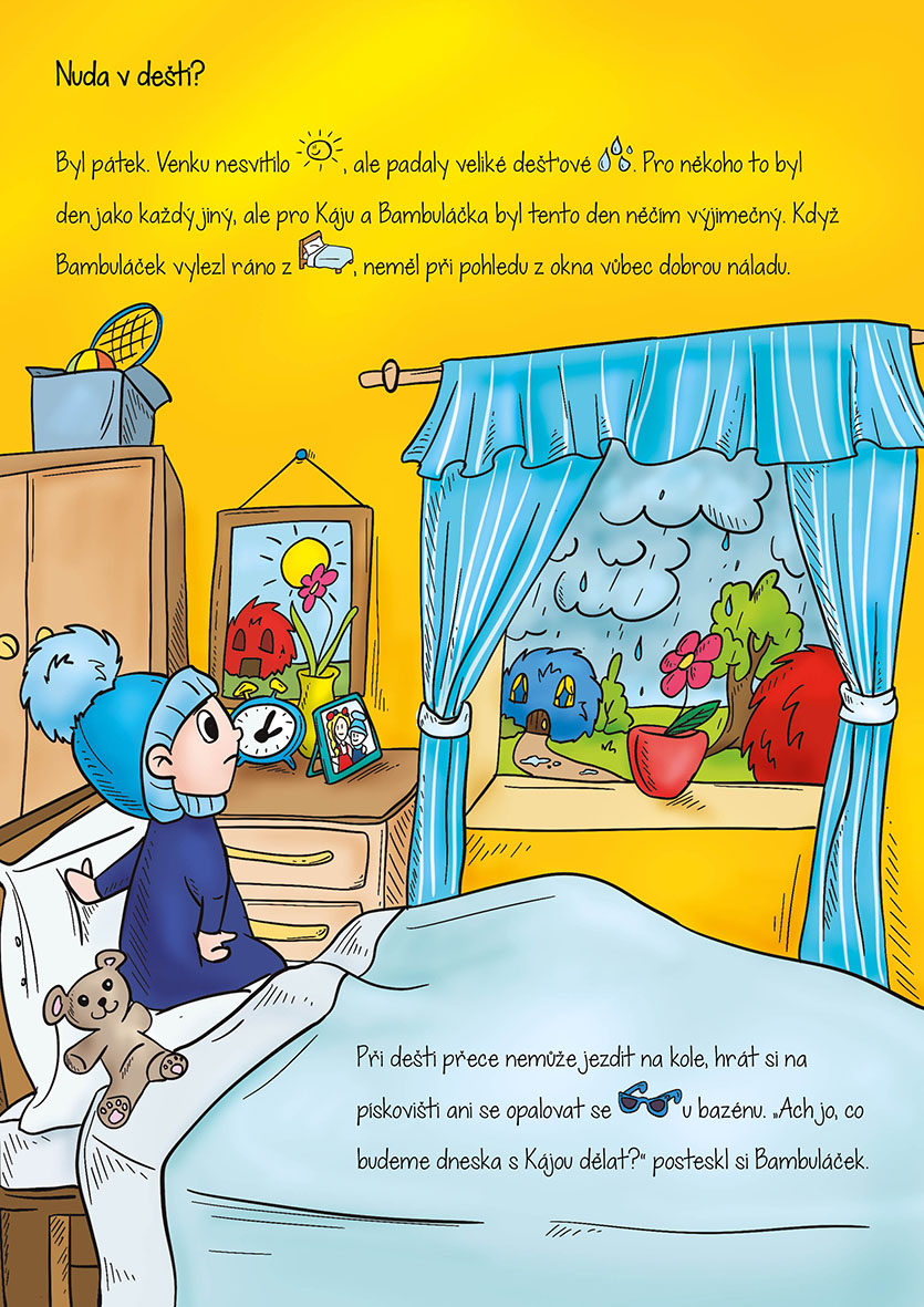 Kája a Bambuláček – bambulková zábava