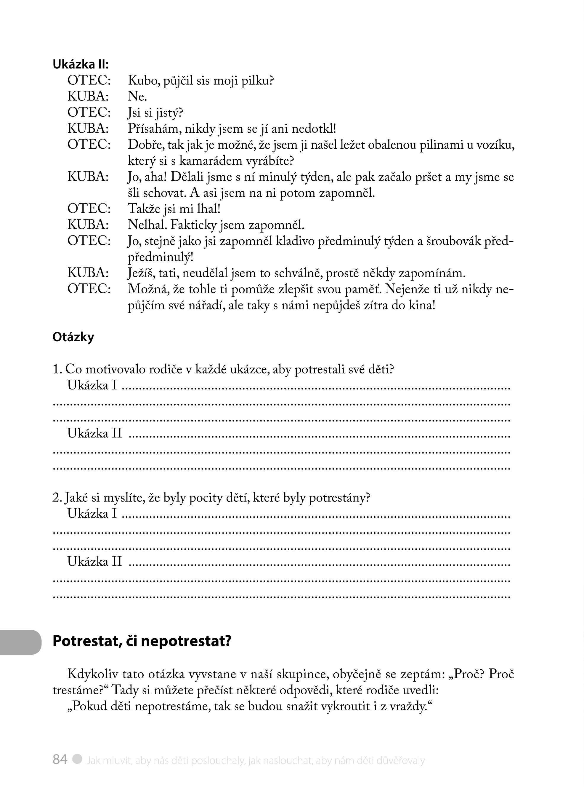Jak mluvit, aby nás děti poslouchaly, 2. rozšířené vydání