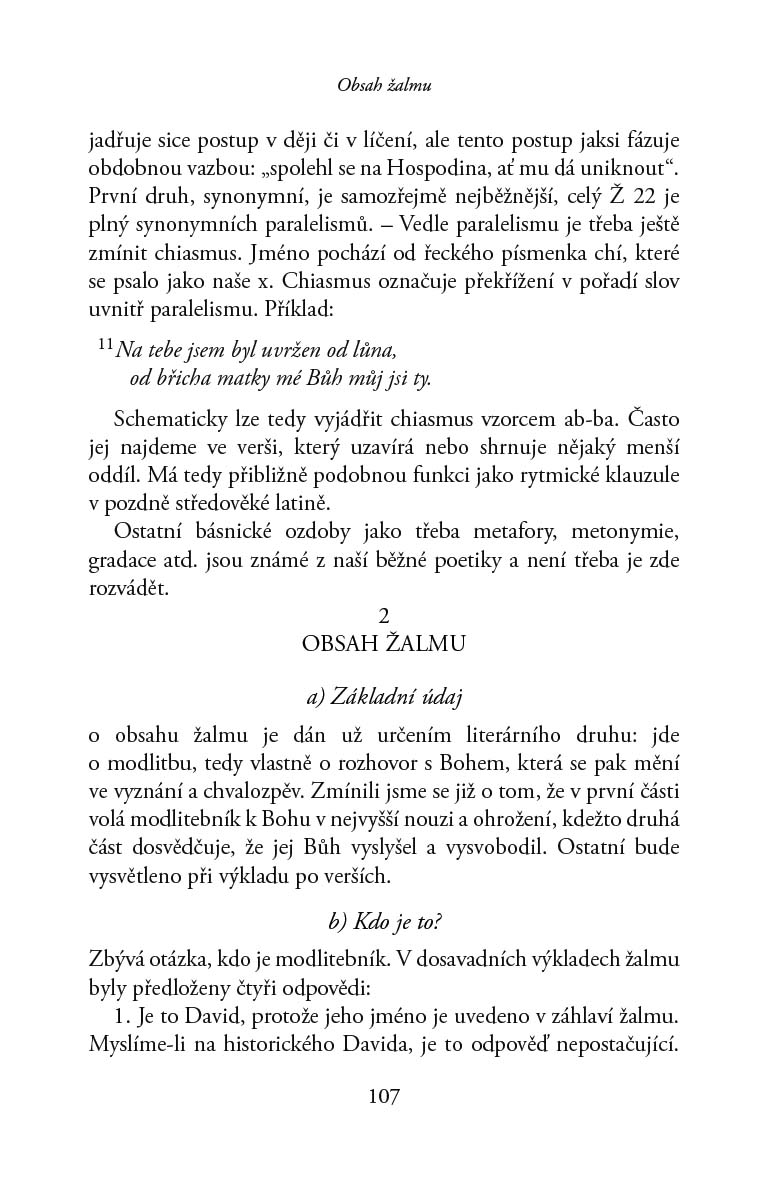 Tři svědkové. Mojžíš, Izaiáš, žalmista