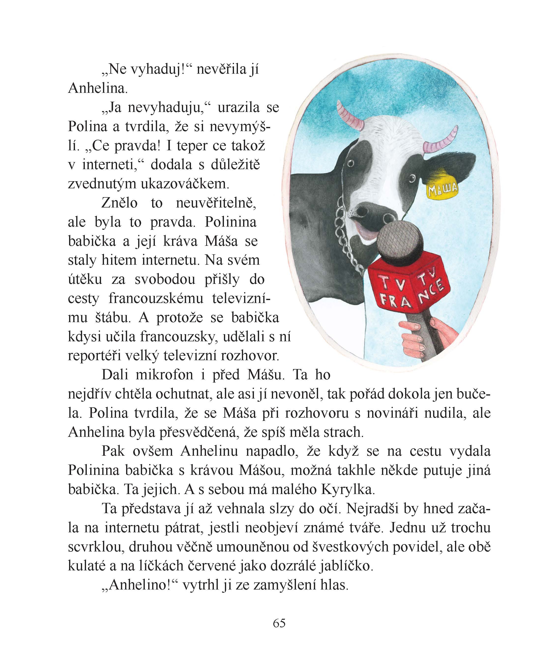 Židle pro Anhelinu