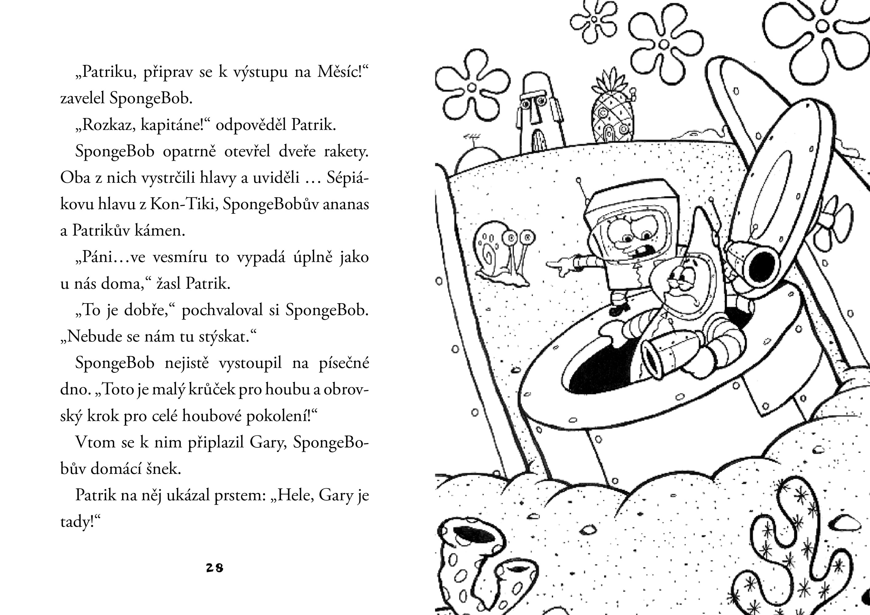 SpongeBob ve vesmíru