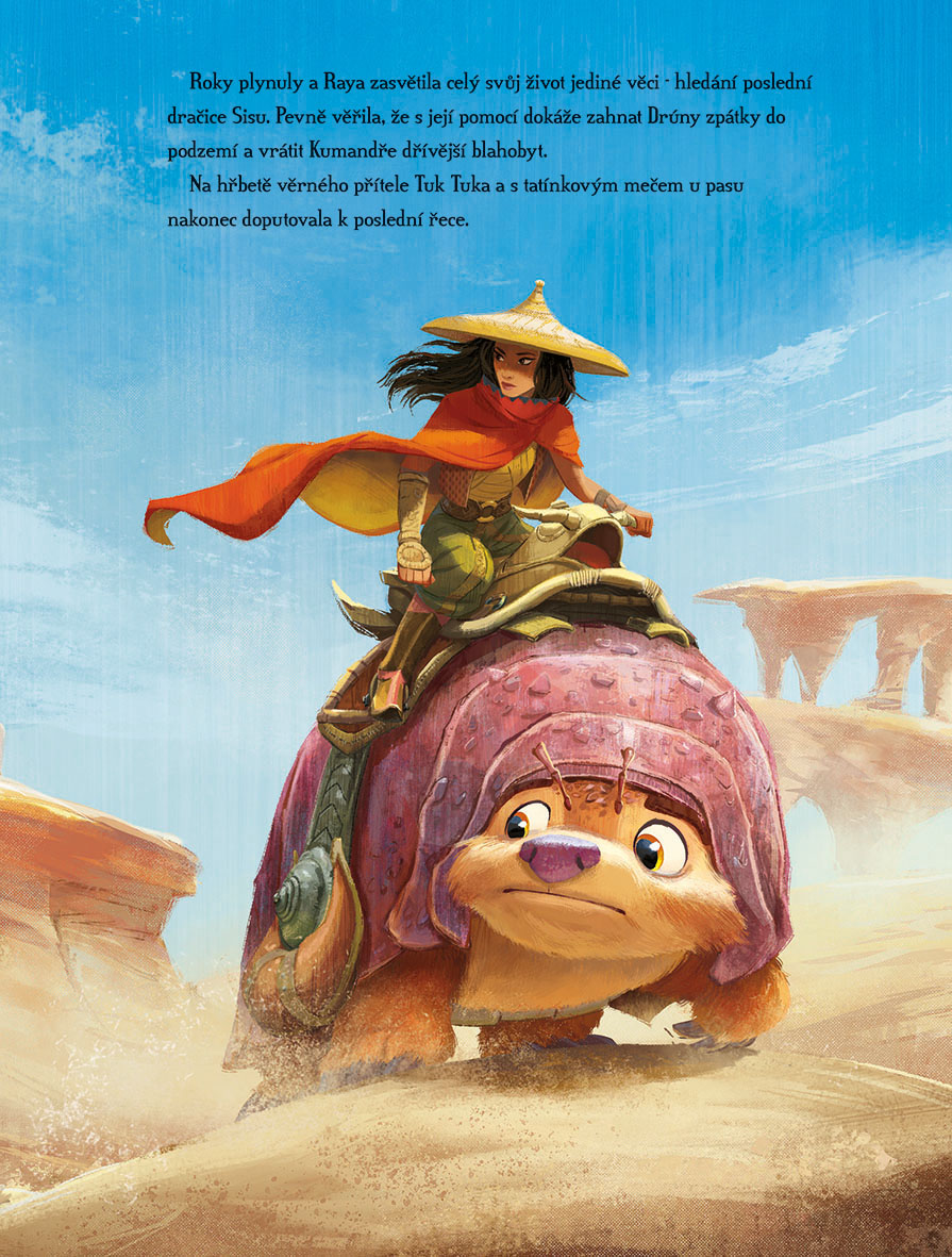 Raya a drak - Příběh podle filmu