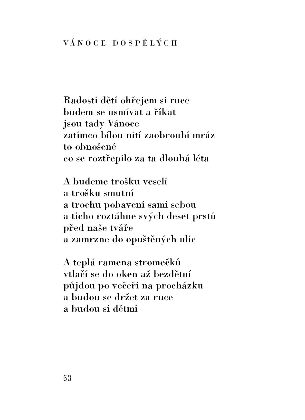 A znovu láska