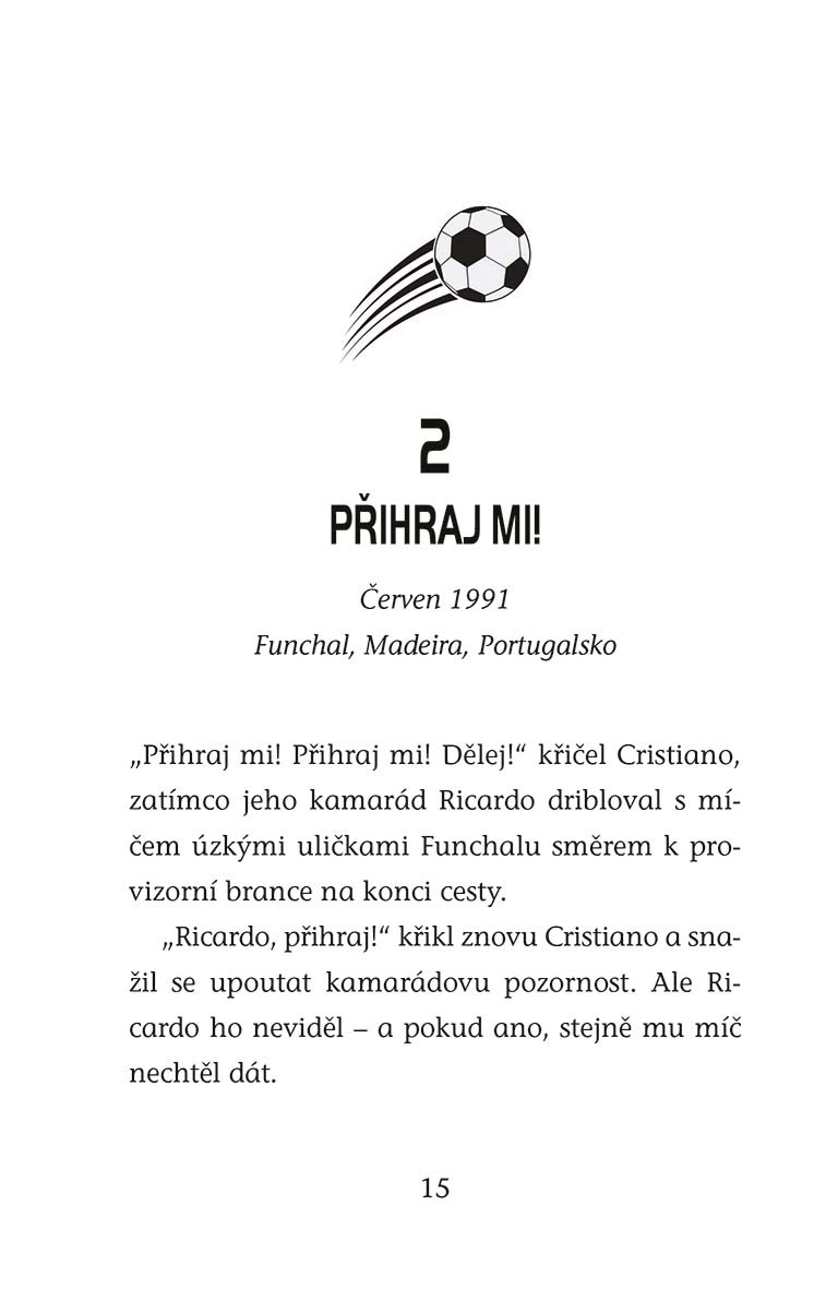 Hvězdy fotbalového hřiště - Ronaldo
