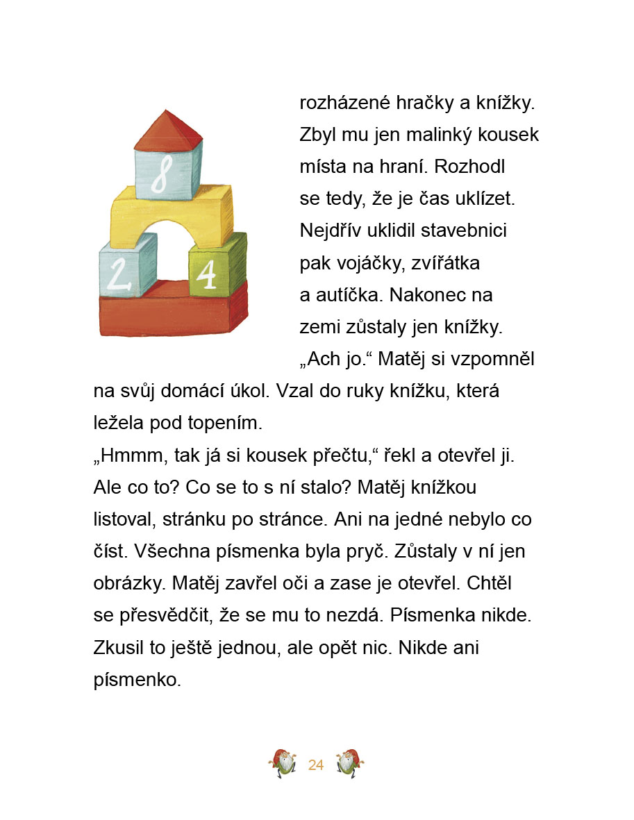Čteme sami – Matěj a ztracená písmenka