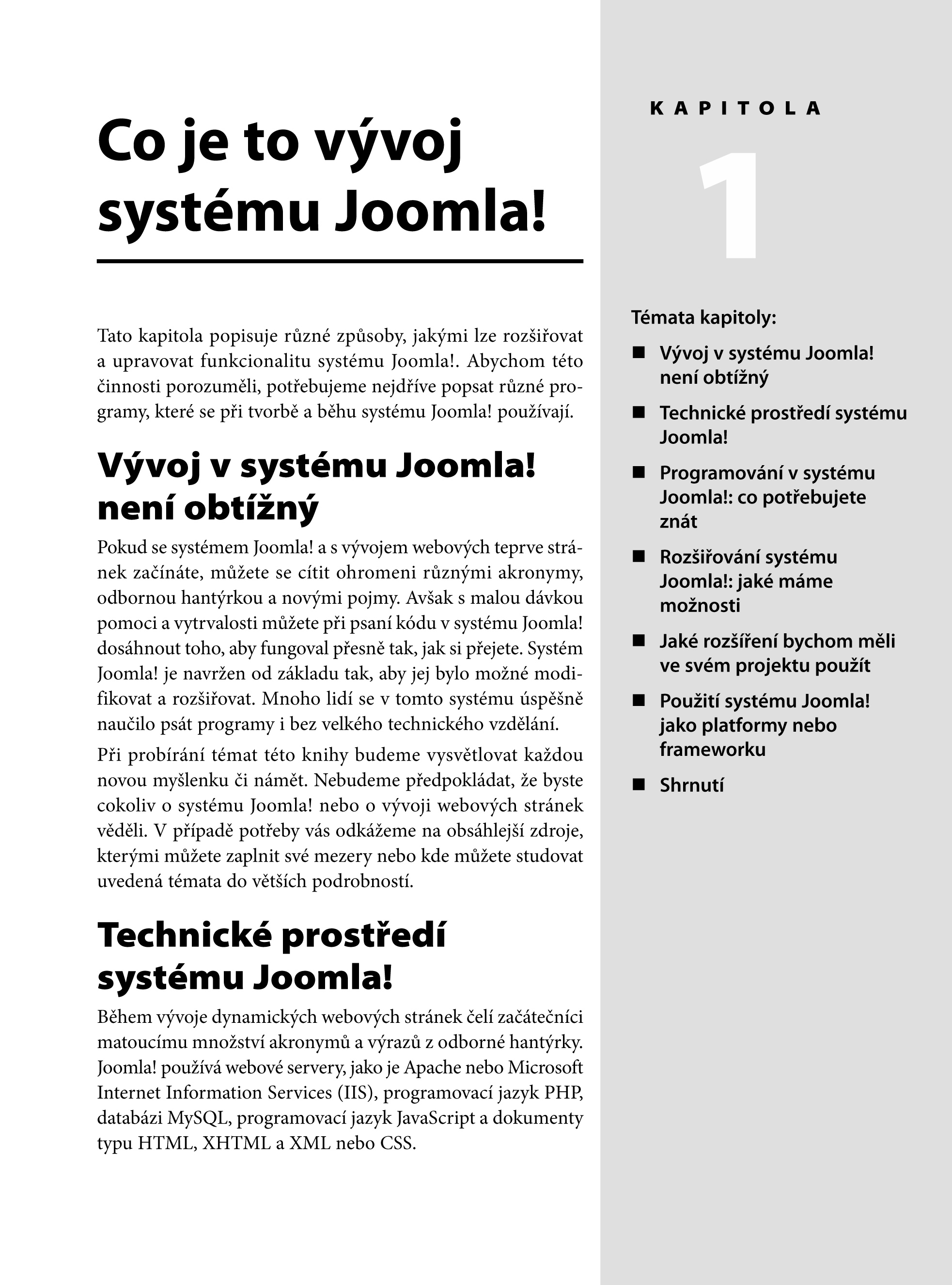Mistrovství v Joomla! Kompletní průvodce vývojáře