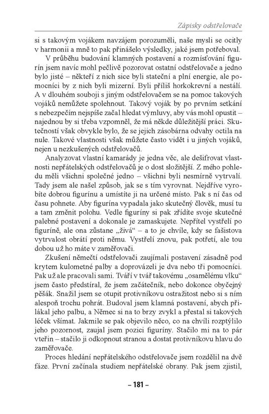 Zápisky odstřelovače