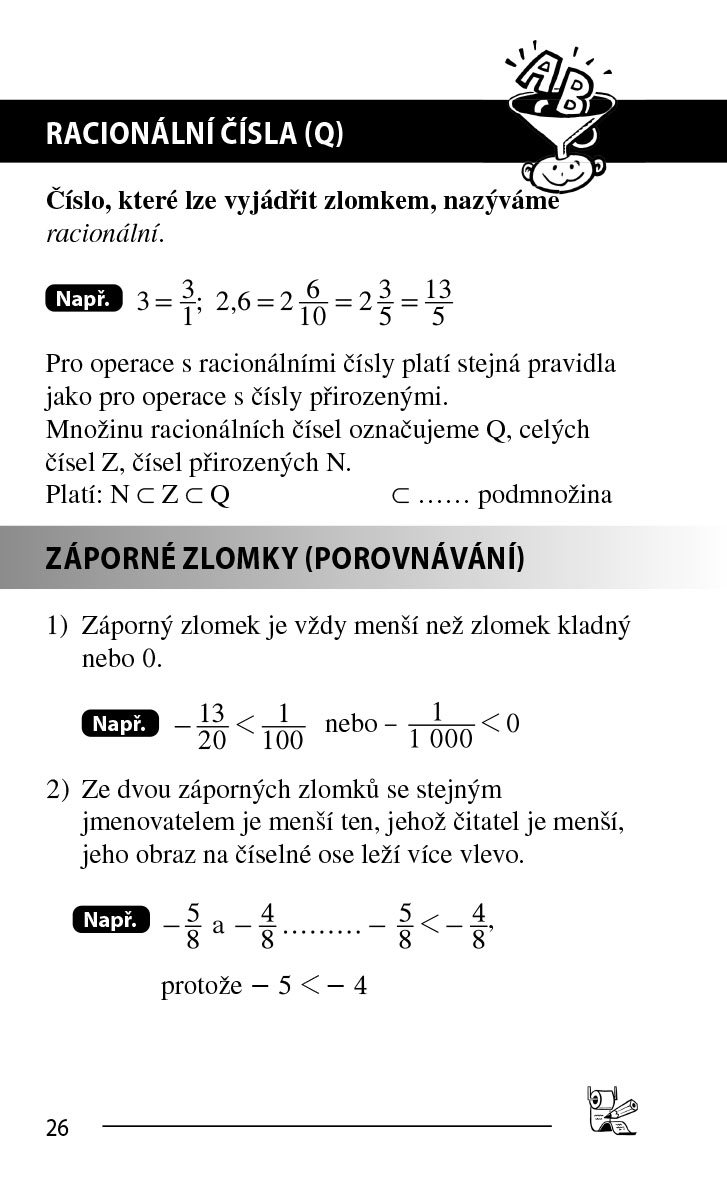 Matematika do dlaně pro ZŠ a nižší roč. vícelet. gymnázií