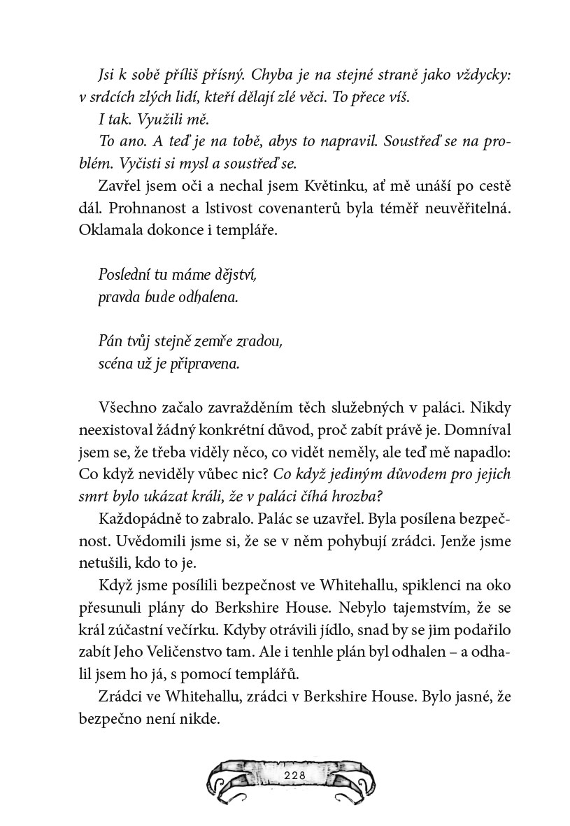 Alchymistova šifra – Zrádcova dýka