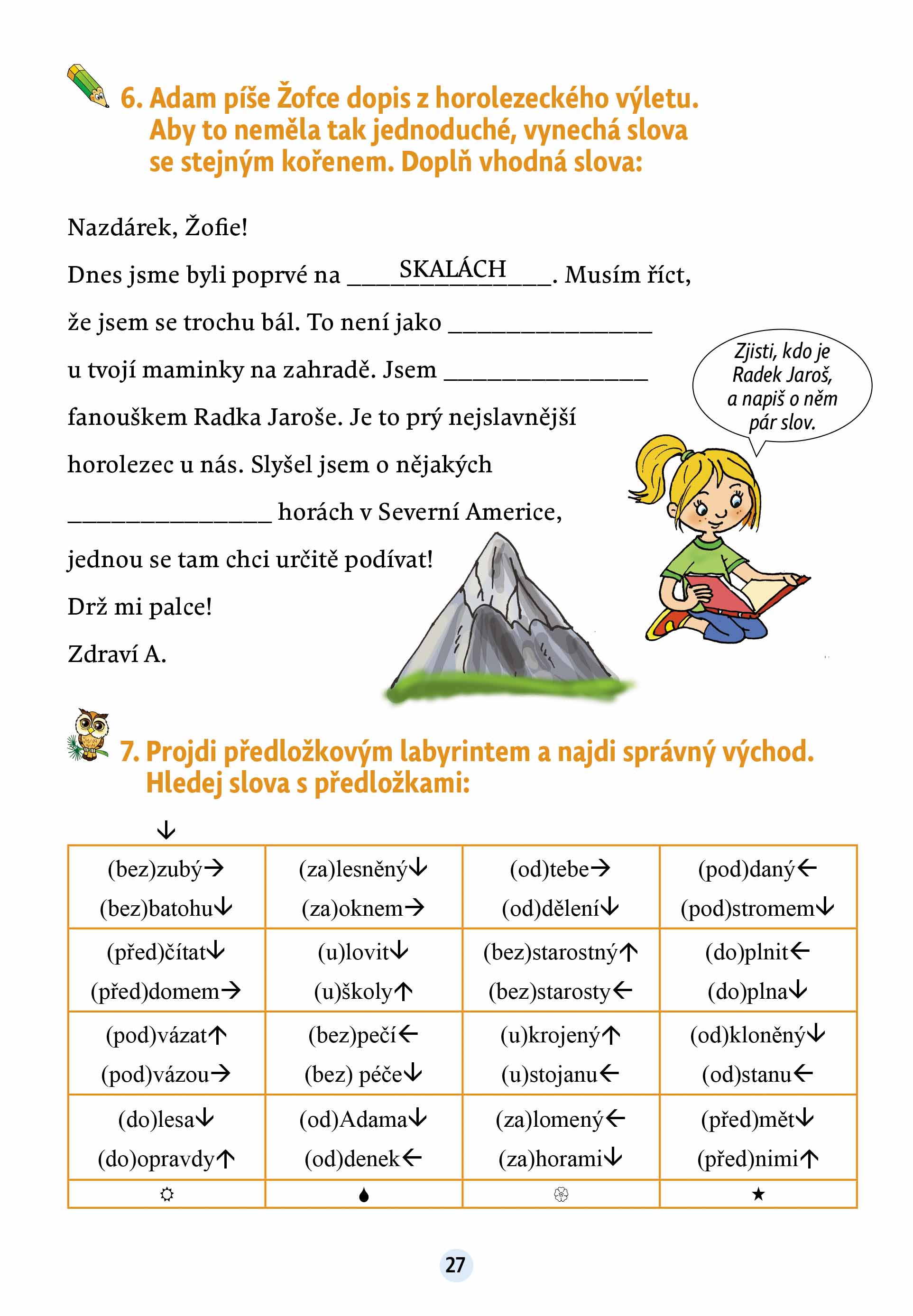 Český jazyk v malíčku pro 4. třídu