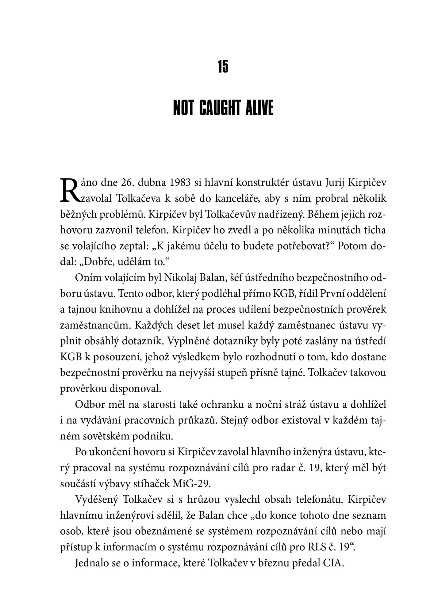 Špion za miliardu dolarů