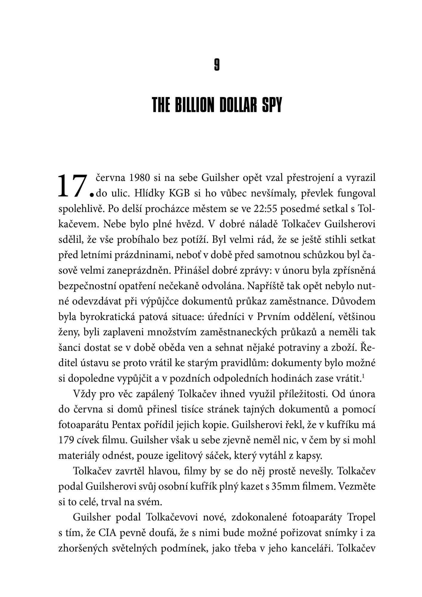 Špion za miliardu dolarů