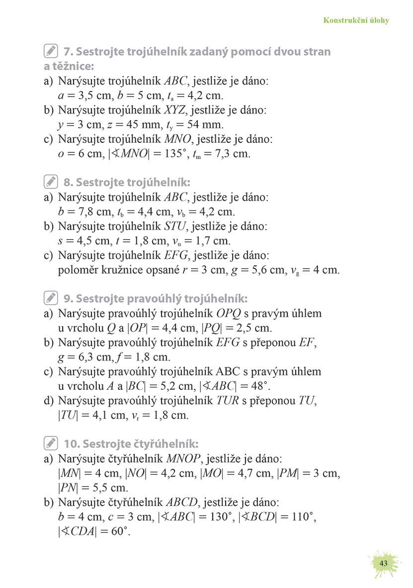 Matematika od šestky do devítky - Cvičebnice pro 8. třídu ZŠ