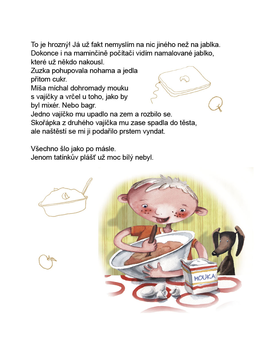 Čteme sami – Jak si velká malá holčička upekla kouzelný den
