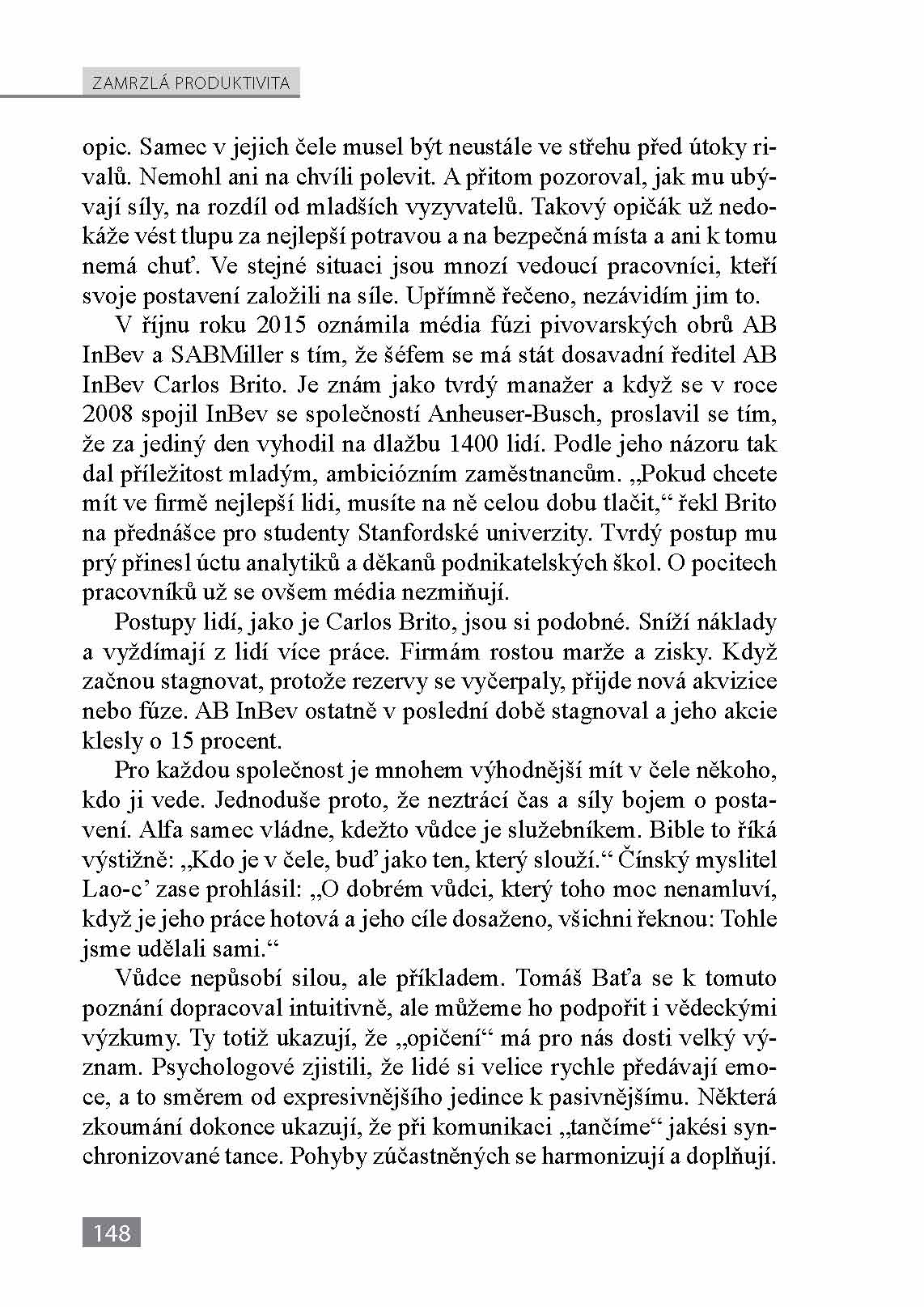 Zamrzlá produktivita