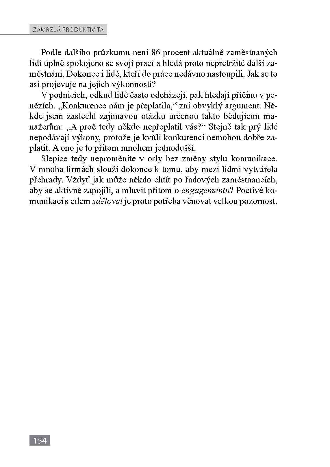 Zamrzlá produktivita