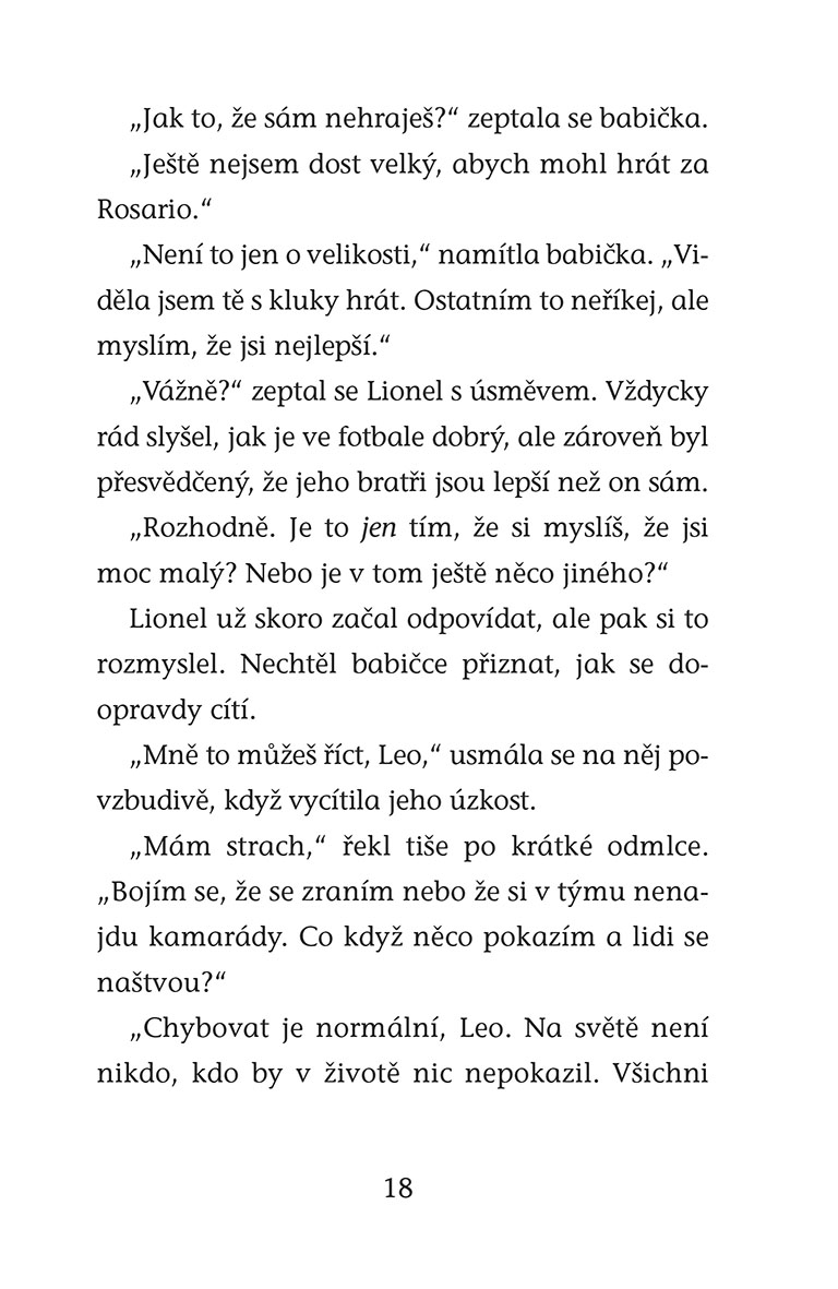 Hvězdy fotbalového hřiště - Messi