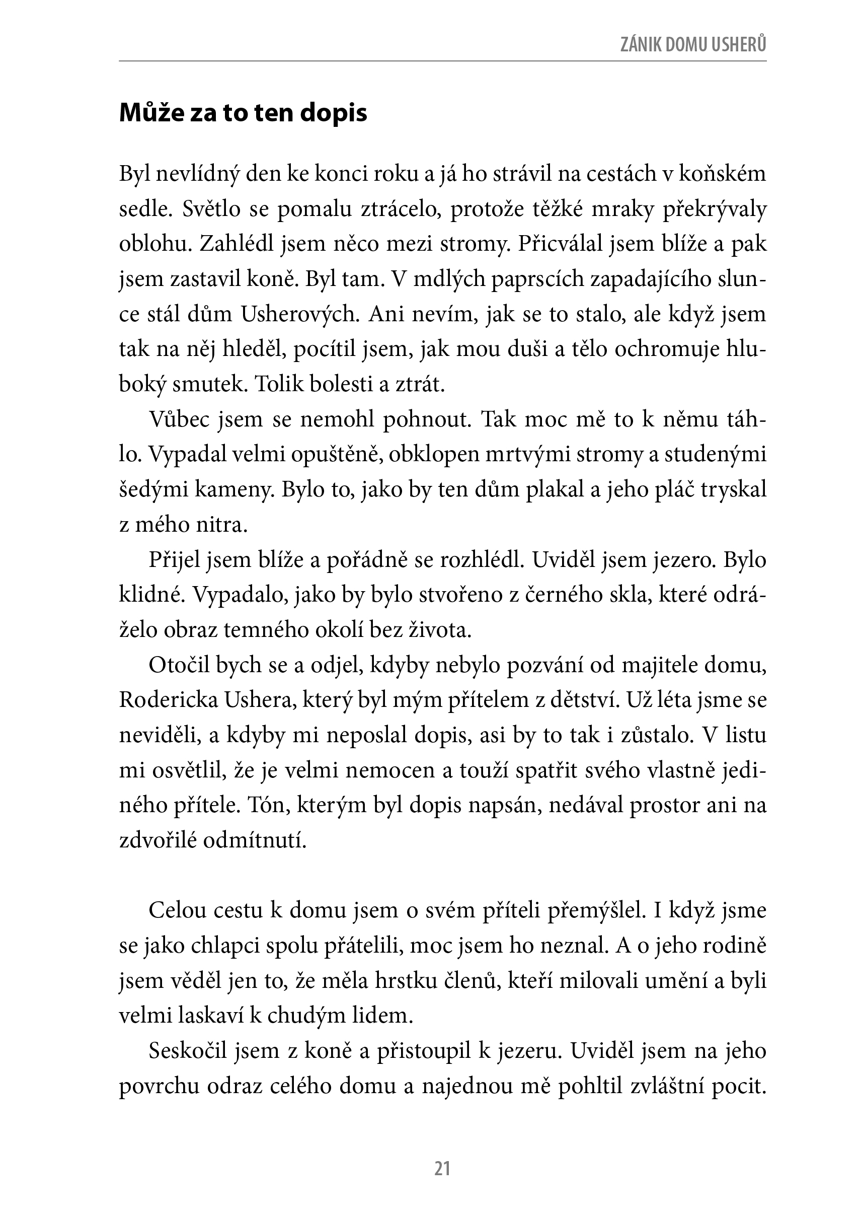 Edgar Allan Poe - Slavné povídky B1/B2