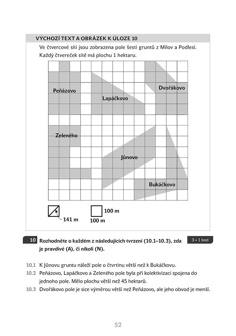 Příprava na státní přijímací zkoušky na osmiletá gymnázia - Matematika 