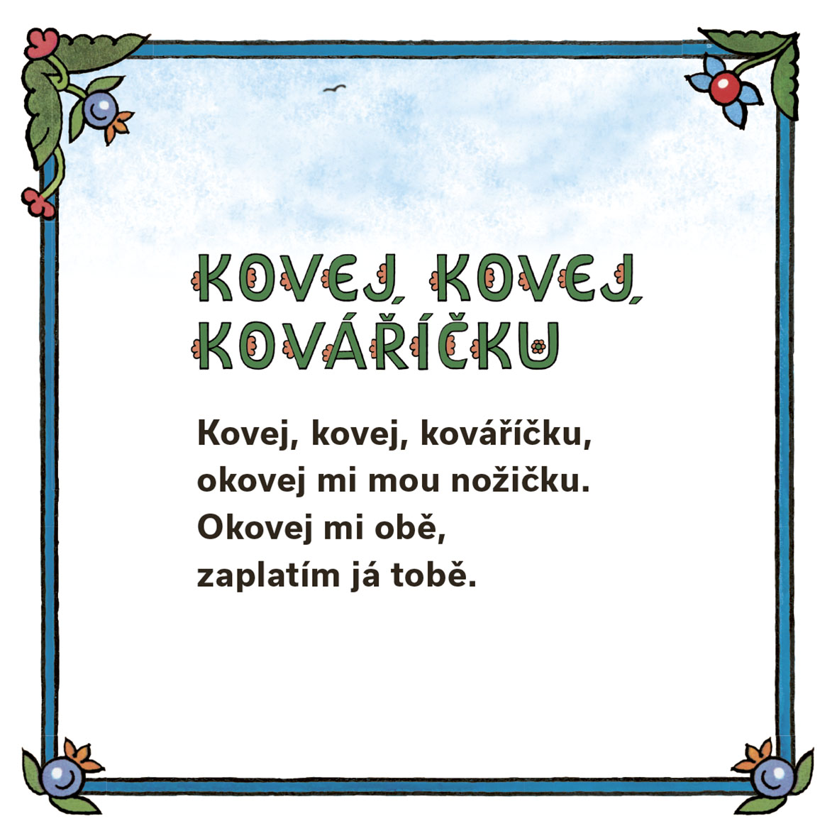 Malovaná říkadla – Josef Lada