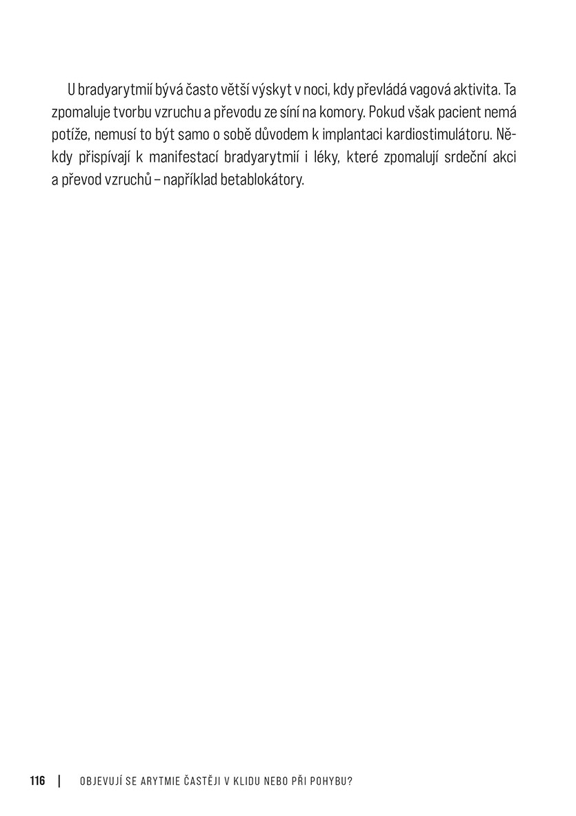Arytmie v otázkách a odpovědích