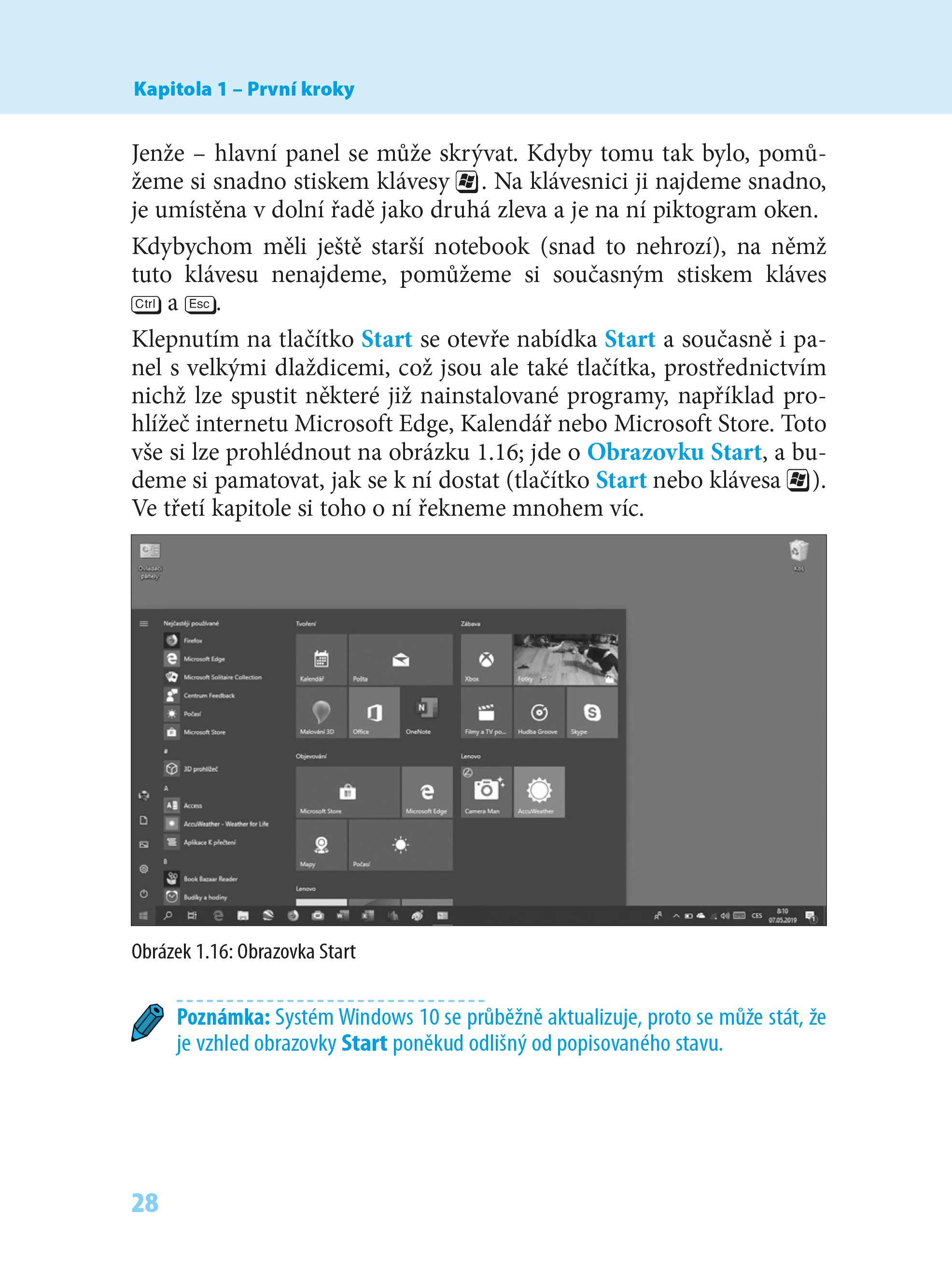 Notebook pro seniory: Aktualizované vydání pro Windows 10