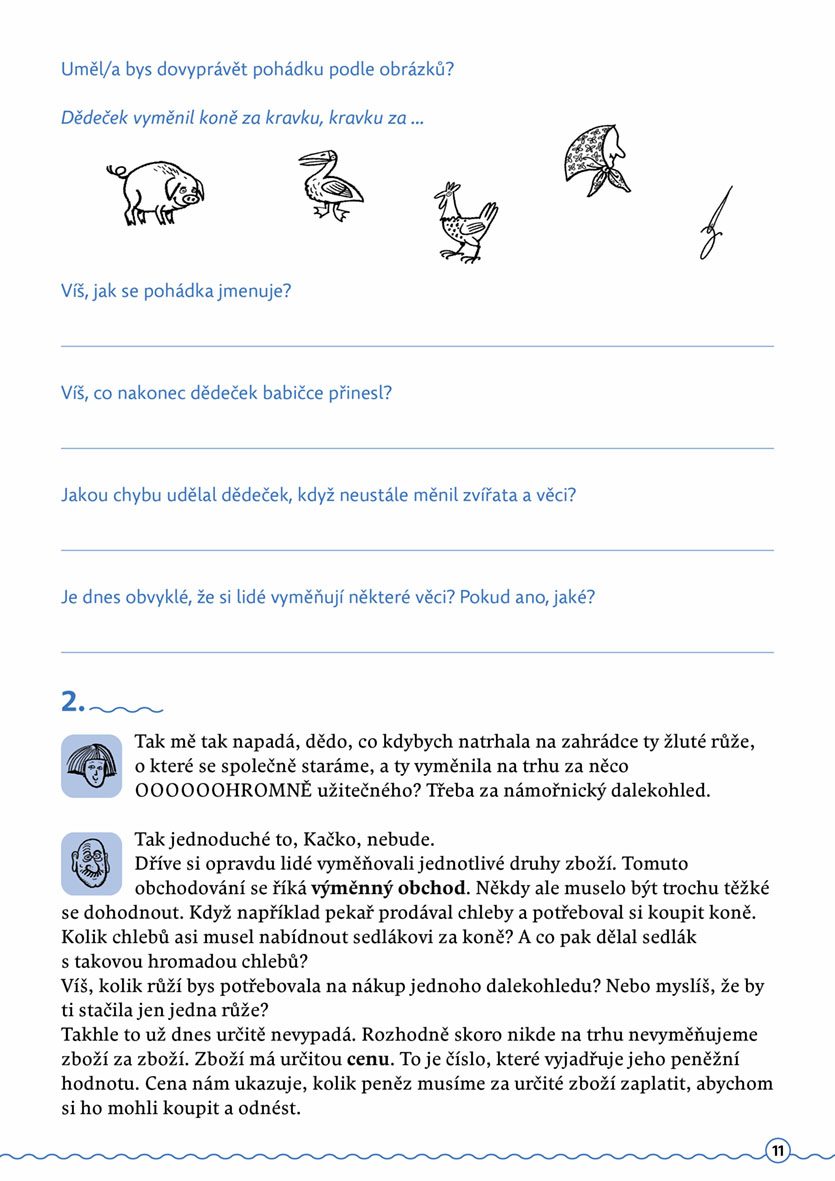Finanční gramotnost pro 1. stupeň ZŠ