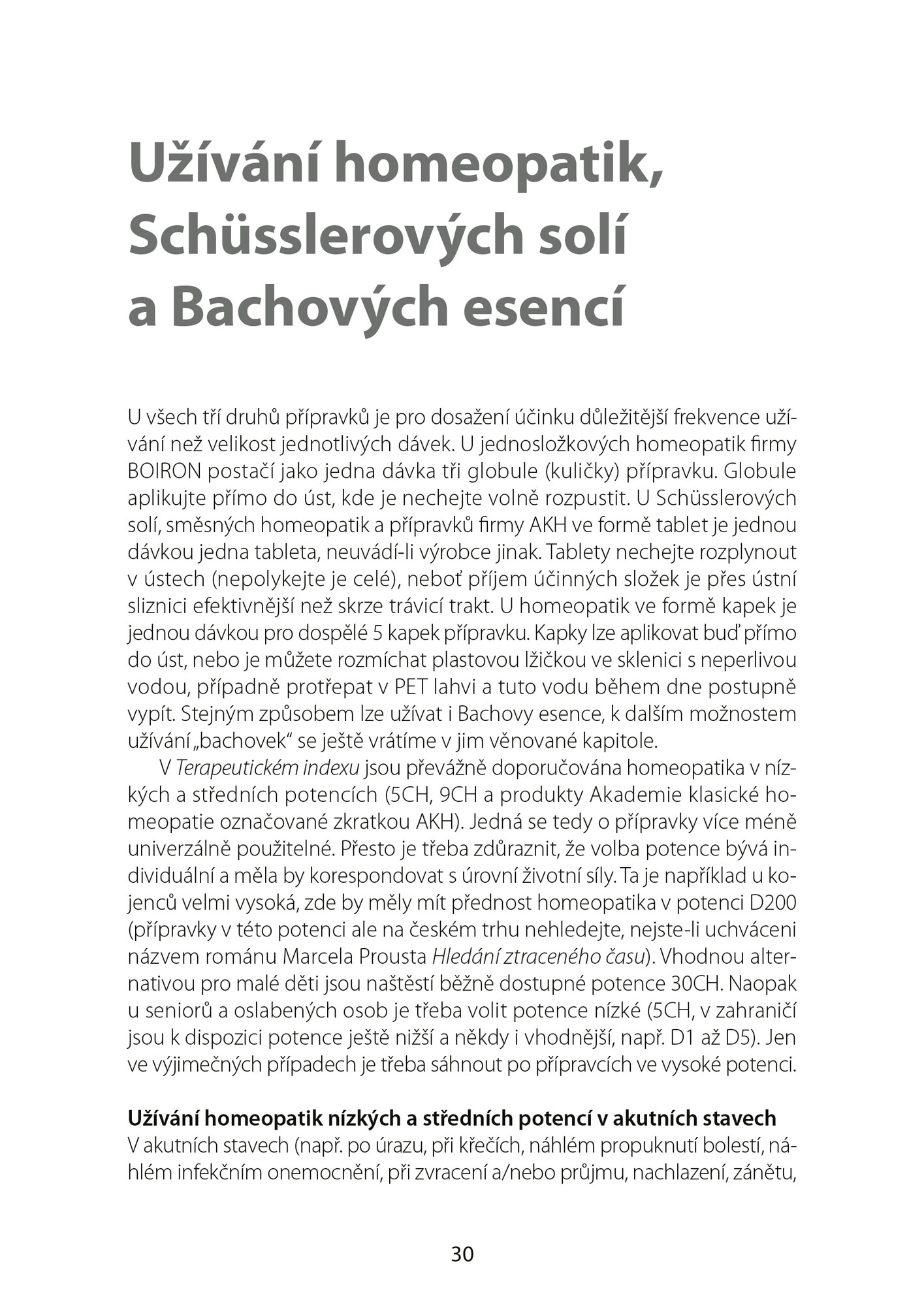 Homeopatie pro dospělé