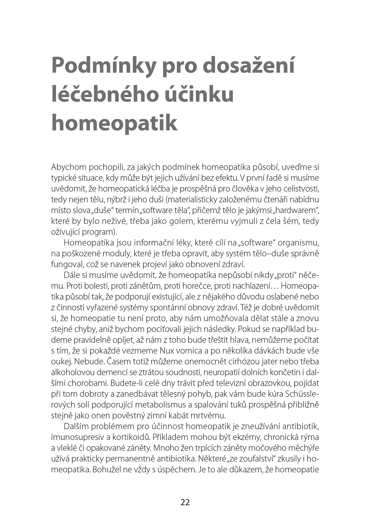 Homeopatie pro dospělé