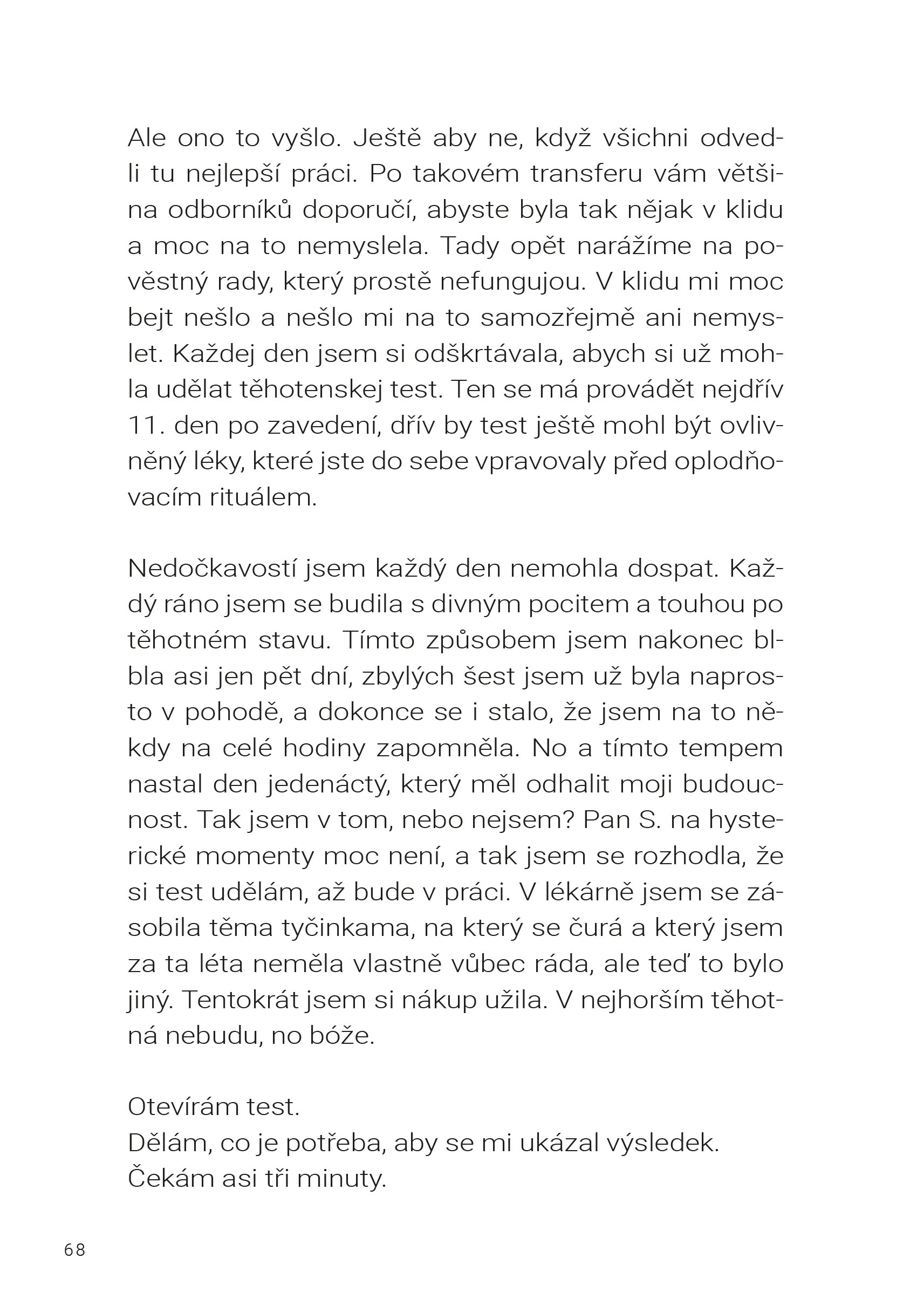 Spermie v kelímku 