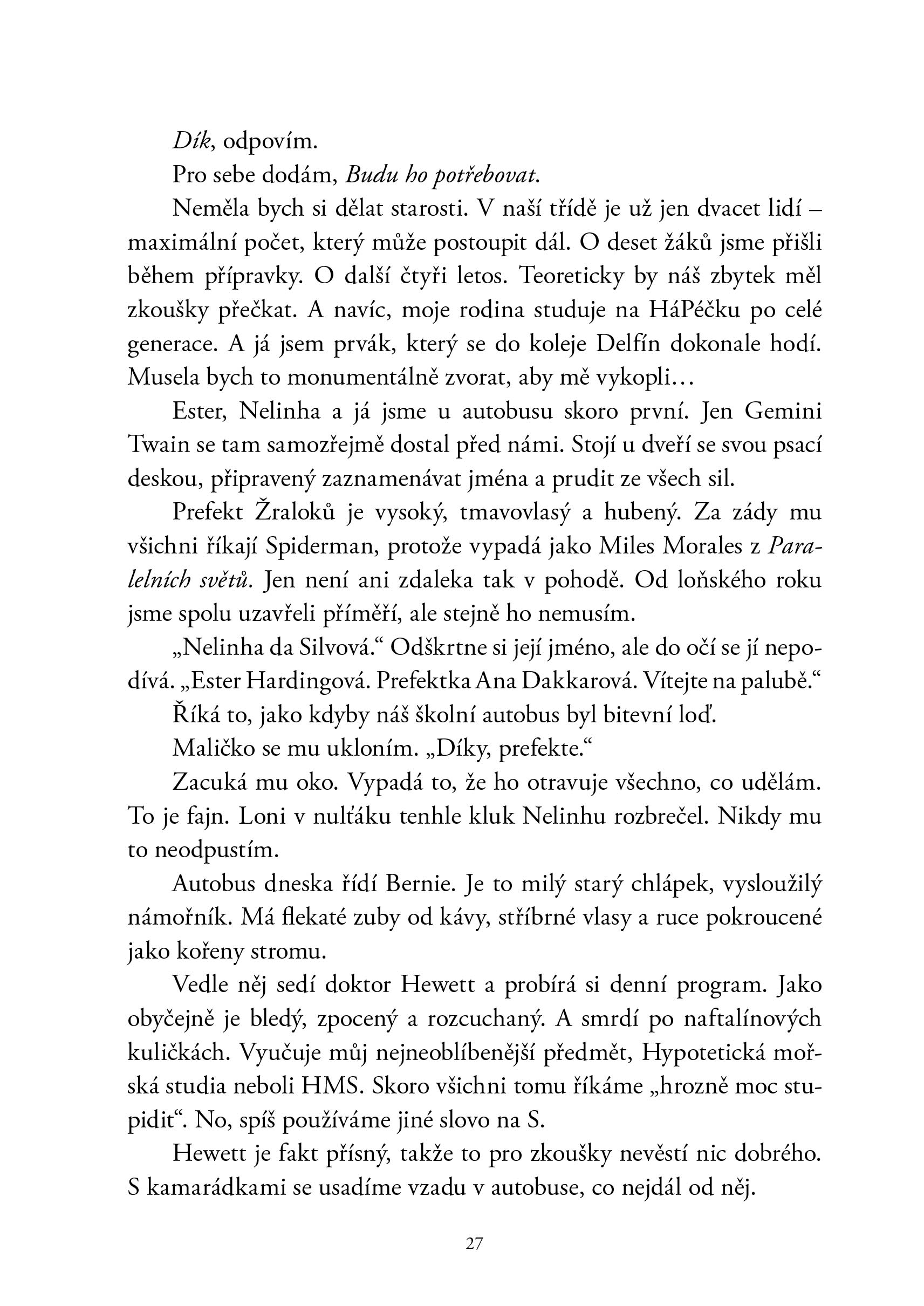 Dcera hlubin 