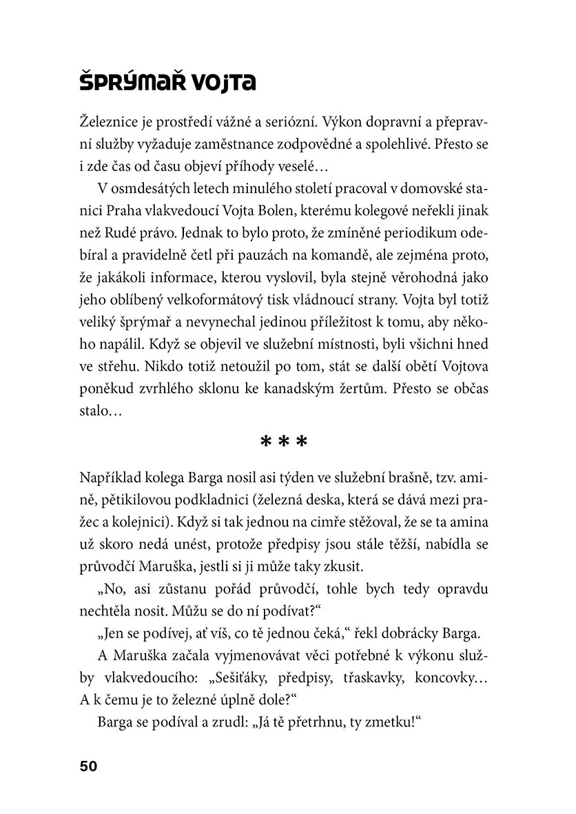 Skutečné příběhy ze železnice