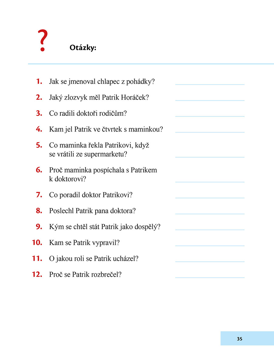 Obrázkové logopedické pohádky