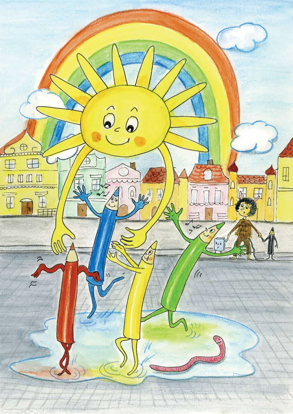 Jak šly pastelky za sluníčkem
