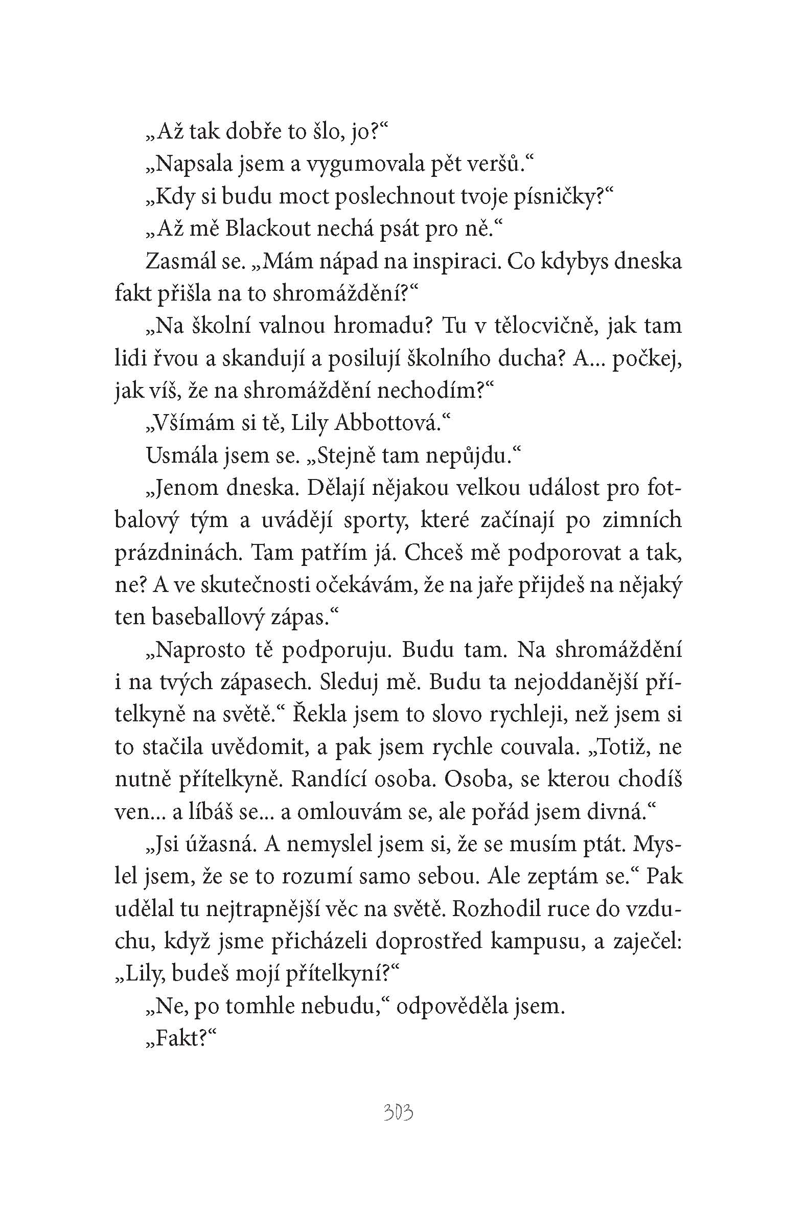 P. S. Líbíš se mi