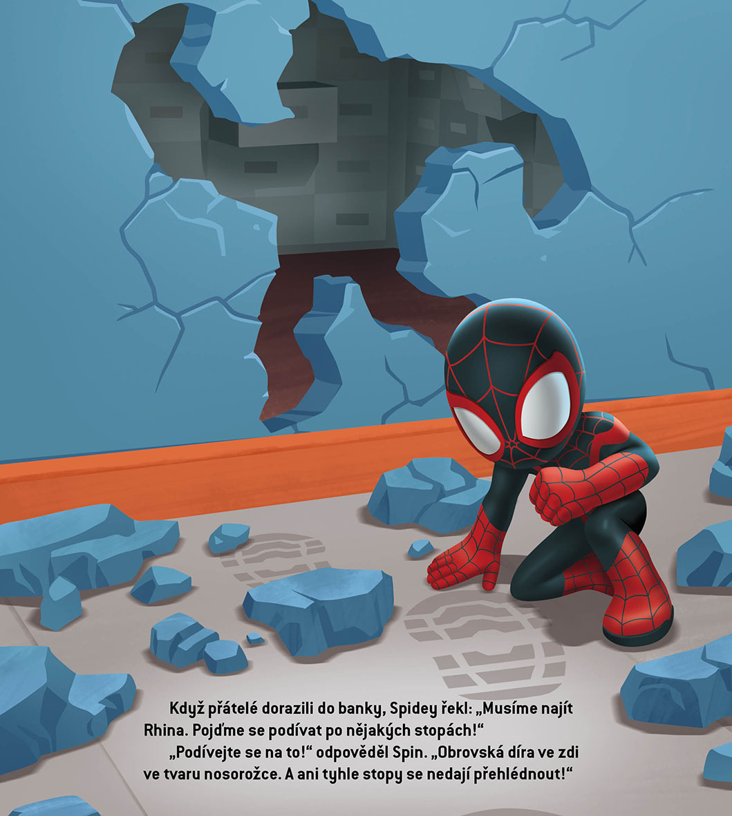 Marvel - Spidey a jeho úžasní přátelé - Příběhy před usnutím