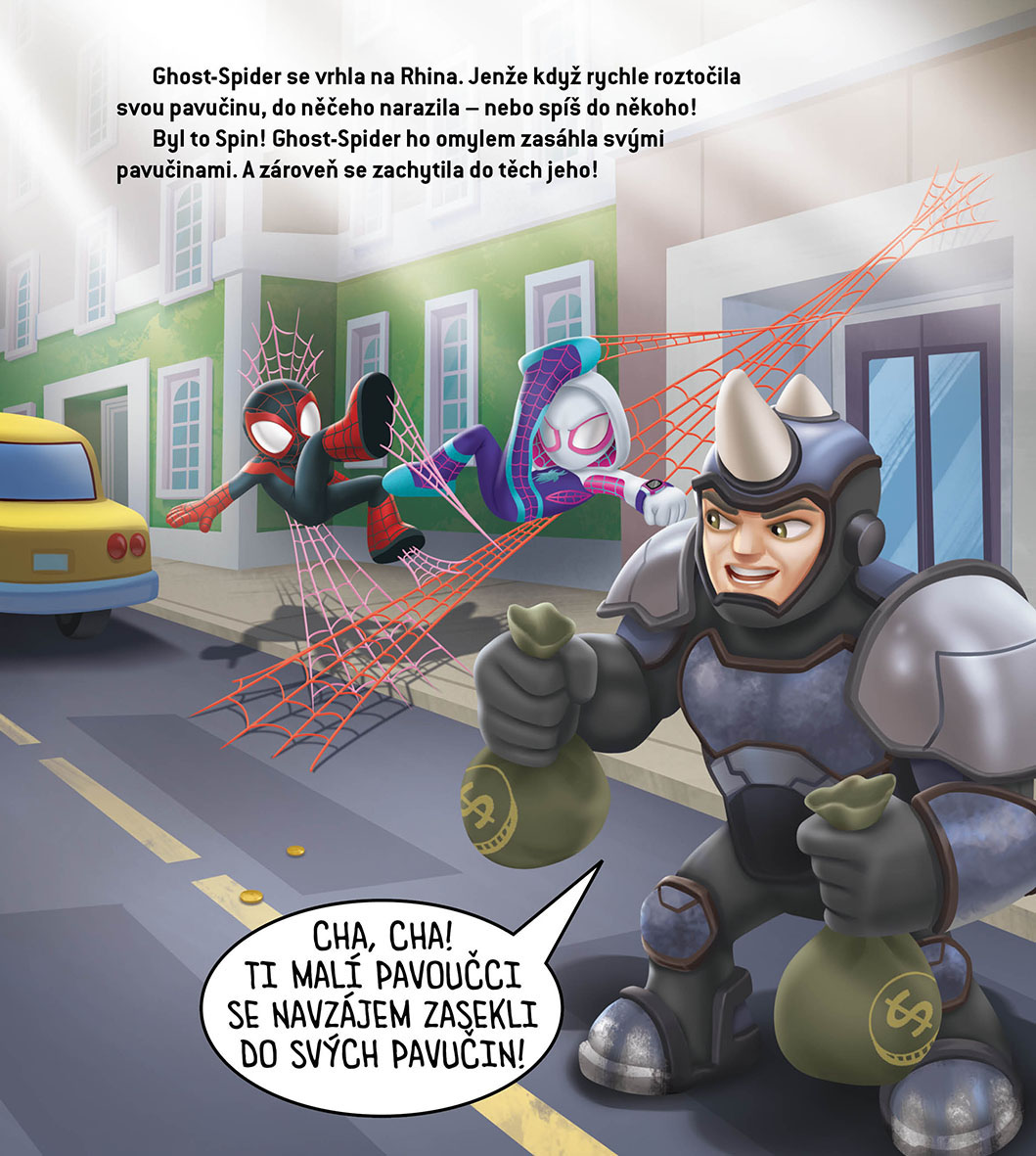 Marvel - Spidey a jeho úžasní přátelé - Příběhy před usnutím