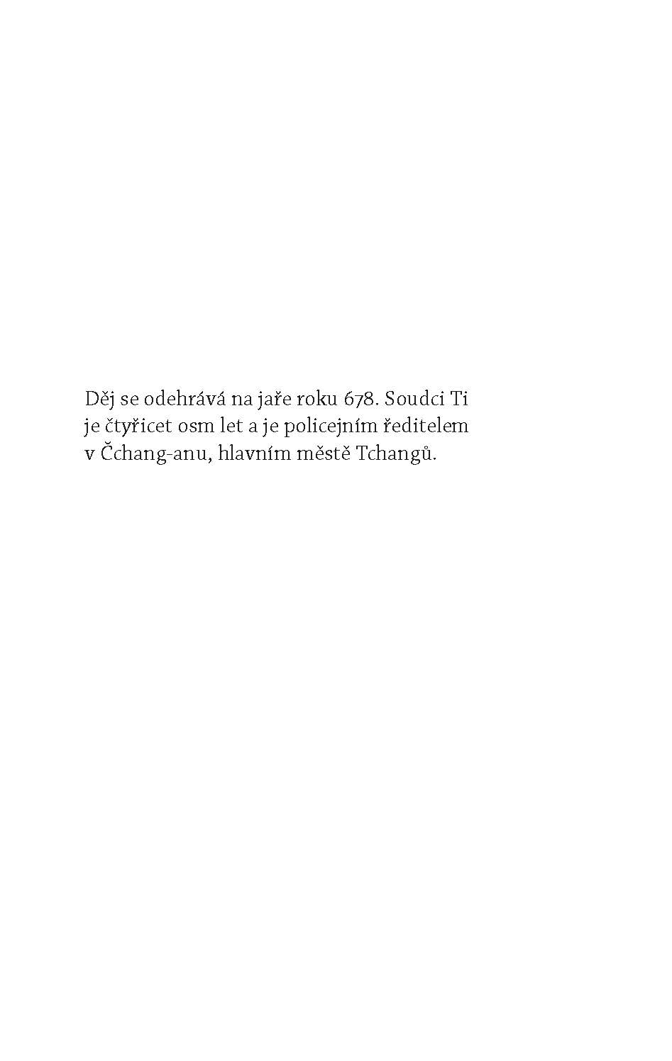 Případy soudce Ti. Rozvod po čínsku