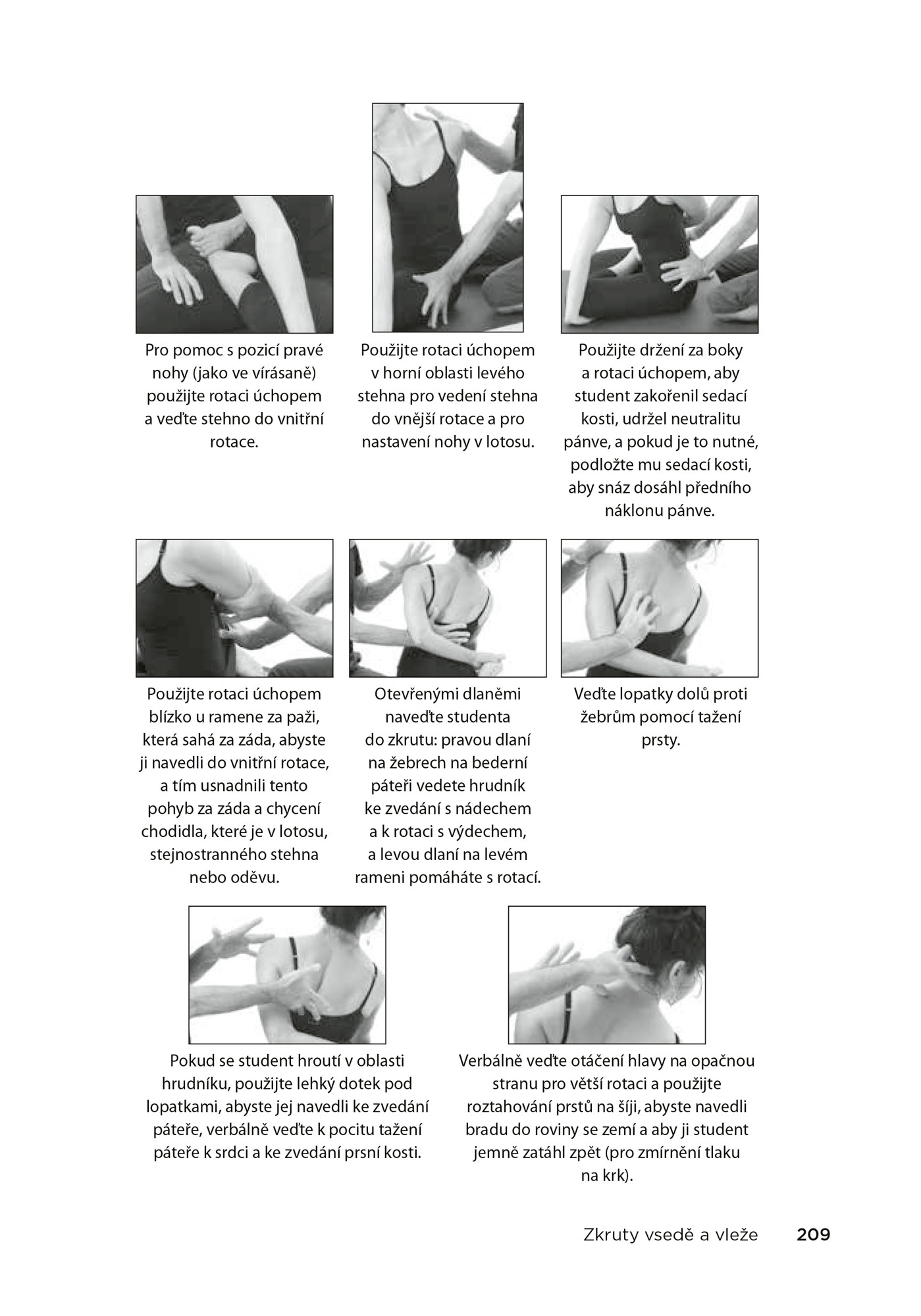 Jóga adjustment - dopomoc v ásanách