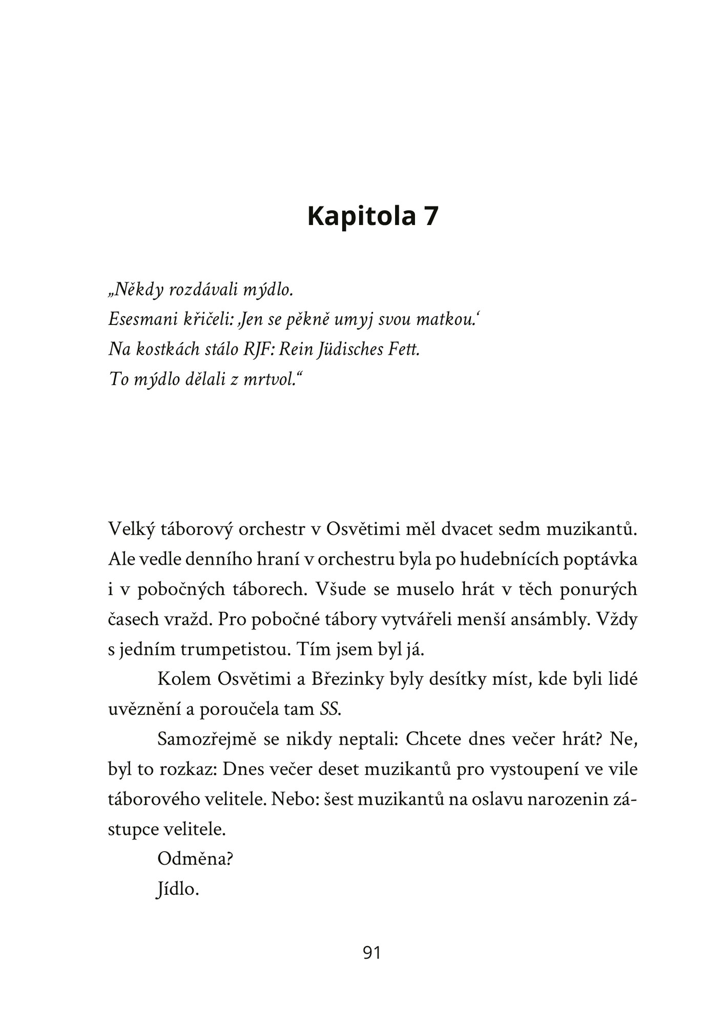 Trumpetista v Osvětimi