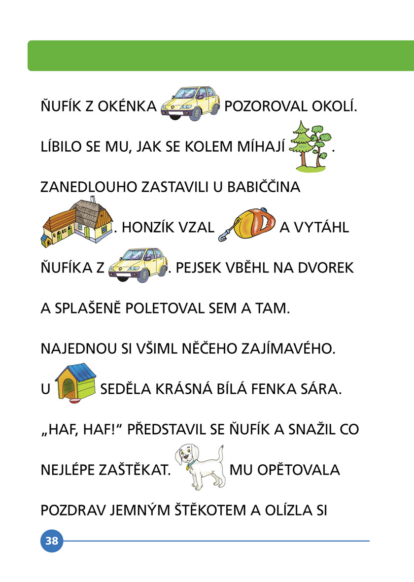 Čteme s obrázky - Ňufíkova dobrodružství