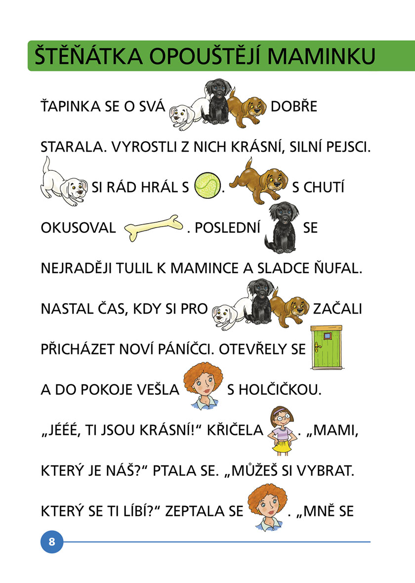Čteme s obrázky - Ňufíkova dobrodružství