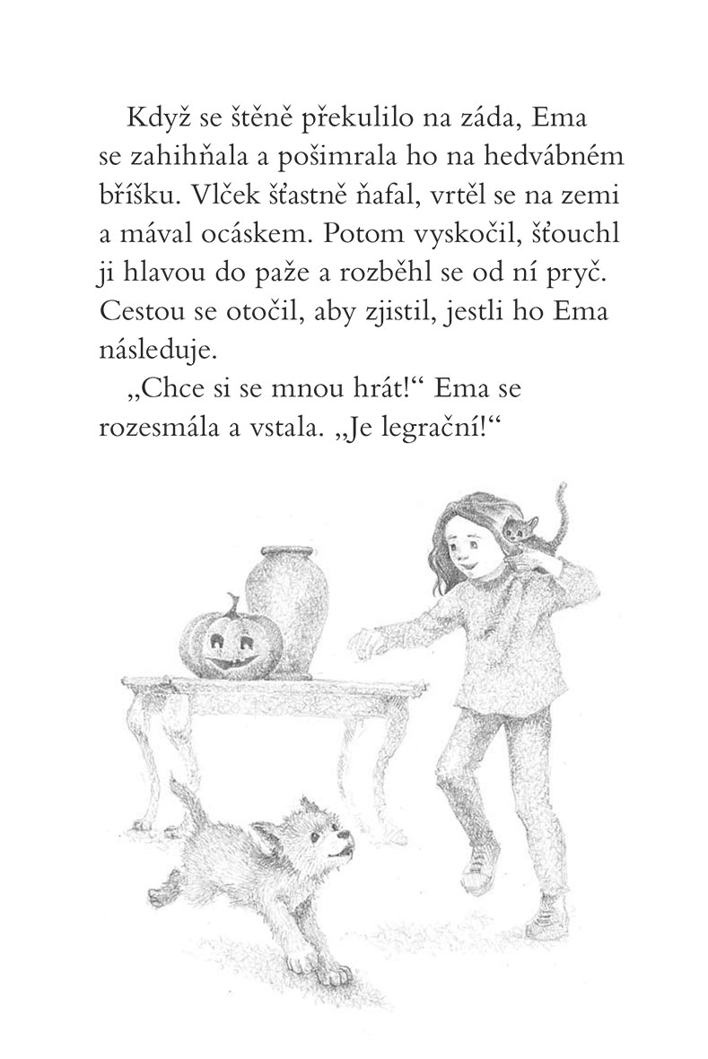 Ema a její kouzelná zoo - Divoký vlček