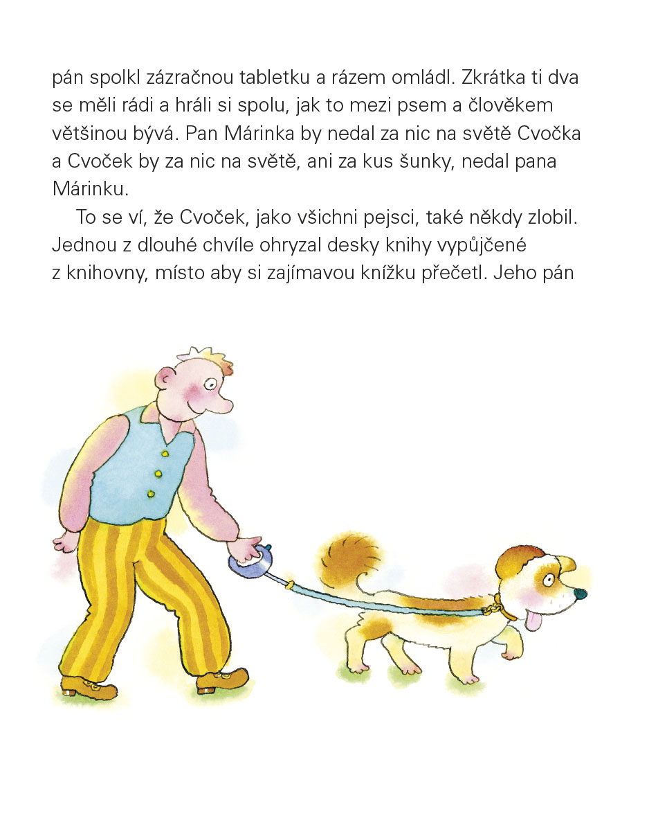 Cvoček a pan Márinka