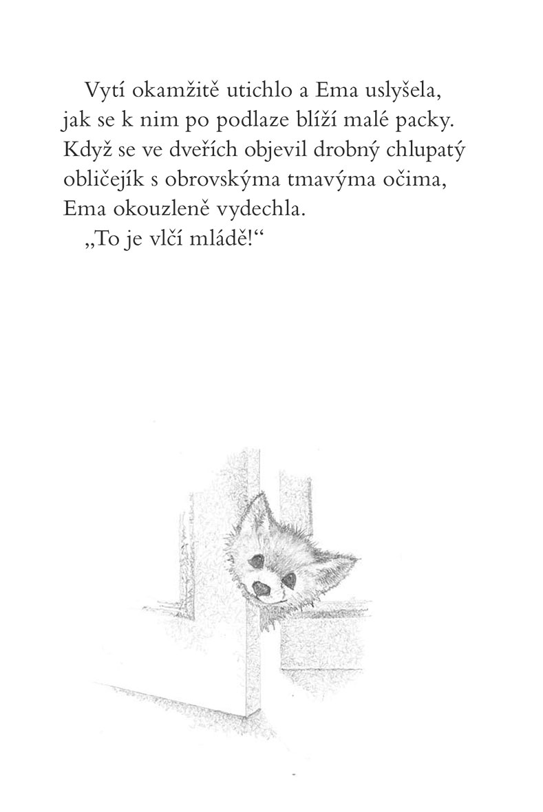 Ema a její kouzelná zoo - Divoký vlček