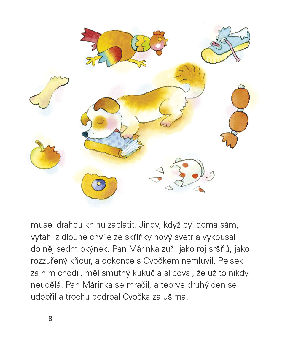 Cvoček a pan Márinka