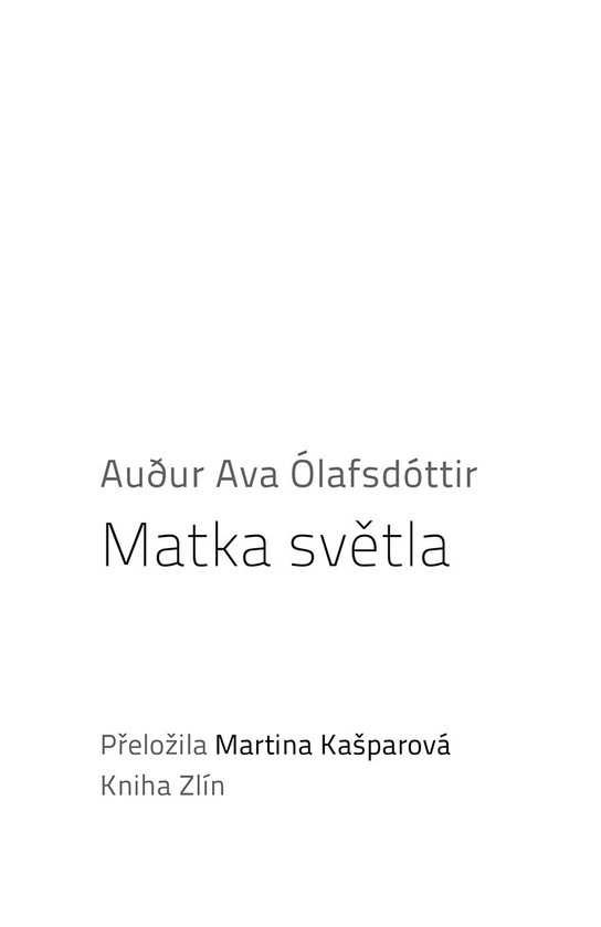 Matka světla