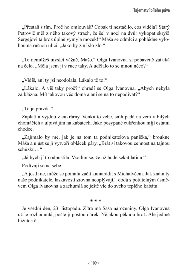 Tajemství bílého páva